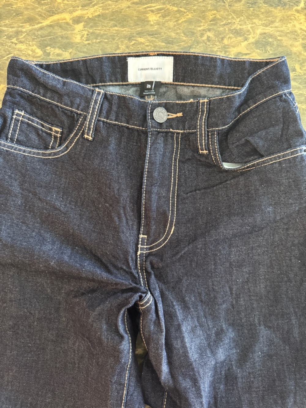 Current/Elliott Dark Indigo Jeans - 26